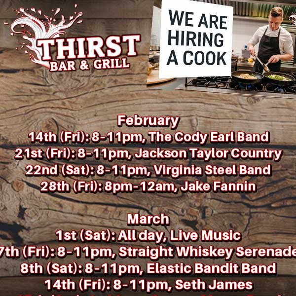 Thirst Band Event