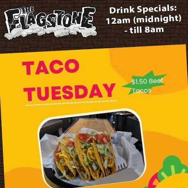 Tuesday Night Specials at Flagstone Bar