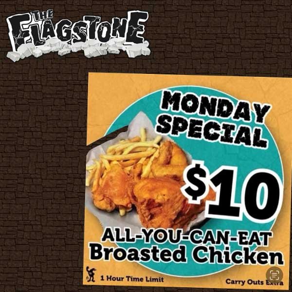 Monday Specials at Flagstone Bar and Grill in Appleton Wisconsin