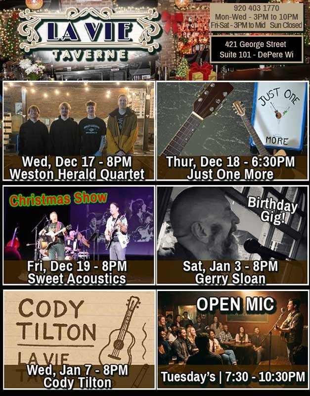 La Vie Taverne in De Pere WI